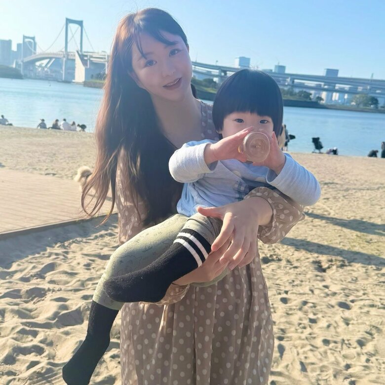 次男とお台場に出掛け、4月でも夏日のように暑かった日