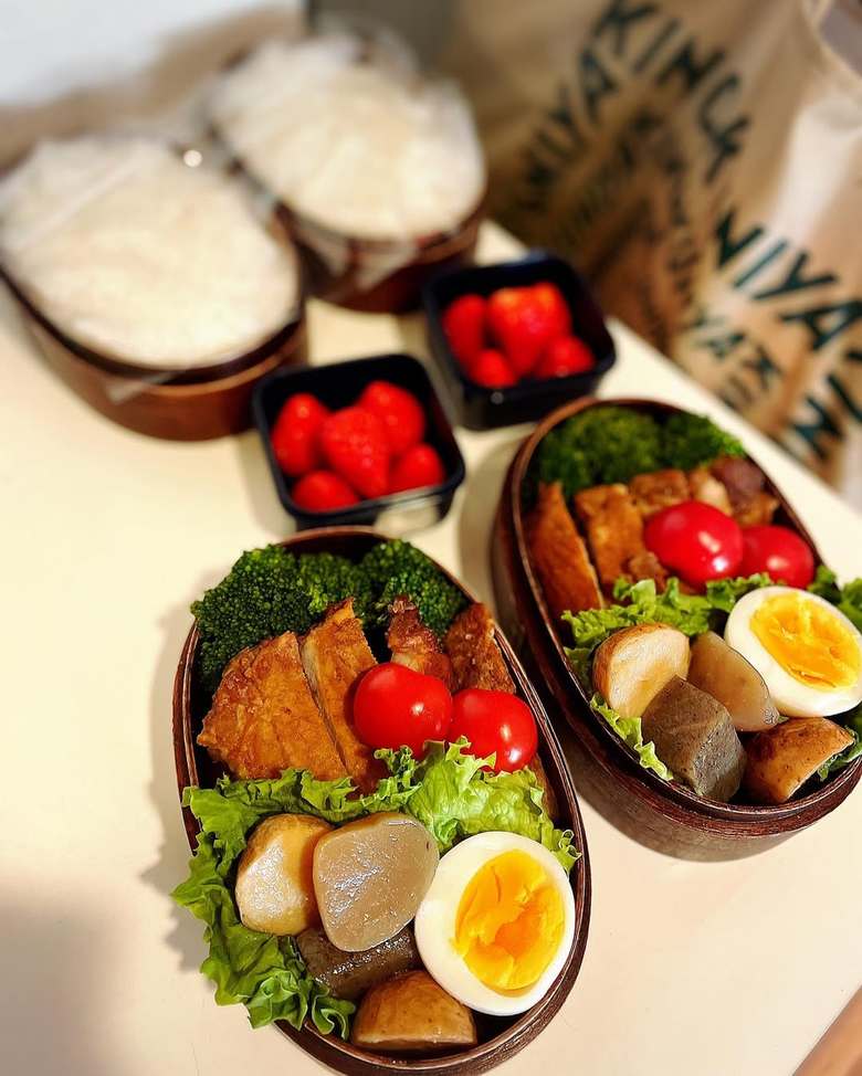 息子たちに作ったお弁当