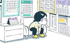 カレンダー多すぎ…同居嫁は余白のある壁に憧れる