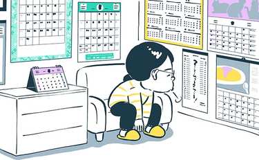 カレンダー多すぎ…同居嫁は余白のある壁に憧れる