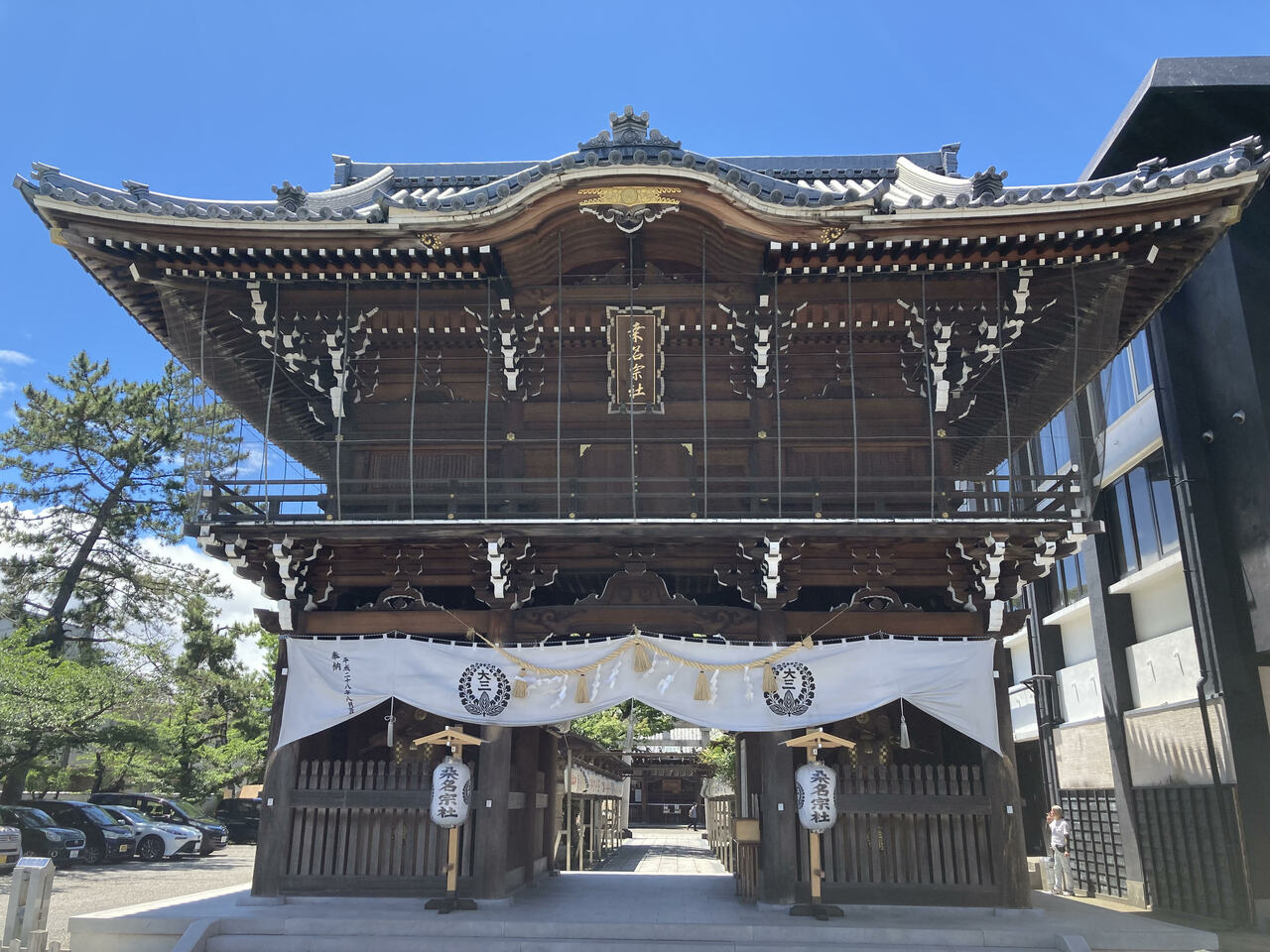 「日本一やかましい祭り」の石取祭でおなじみの桑名の春日神社