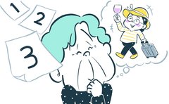 「同居の嫁が不在で寂しい」には何日必要か