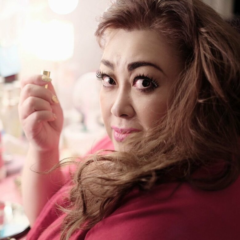 楽屋でメイク中の森さん「オーラがすごい！」