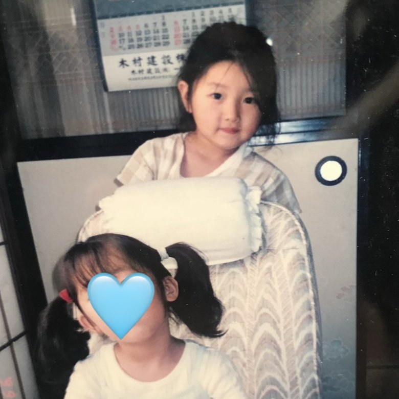 お目目ぱっちりでかわいい！幼少期の静さん