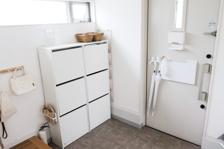 置くものを厳選することで出し入れしやすく見た目もスッキリ