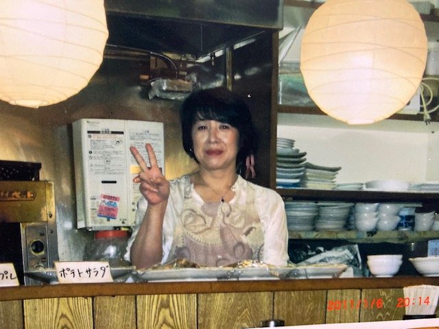 居酒屋でアルバイトしていたころの1枚