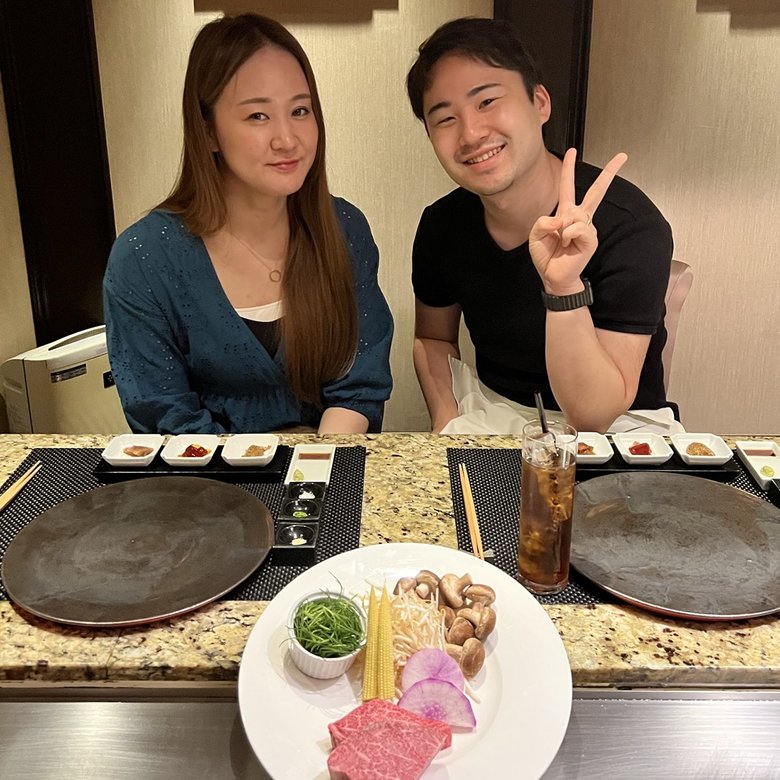 妊娠9週。妊娠祝いにマタニティコース料理を堪能