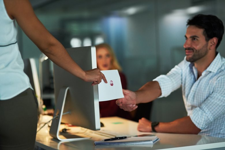 Crushing on a coworker