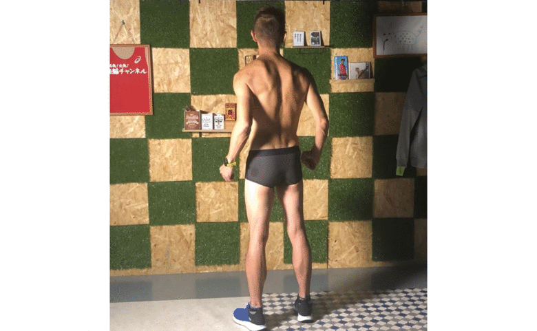 50代とは思えない体で今年も赤坂を走った森脇さん