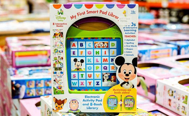 4:MY FIRST SMART PAD 英語絵本8冊＆音声パッド 2280円（税込）