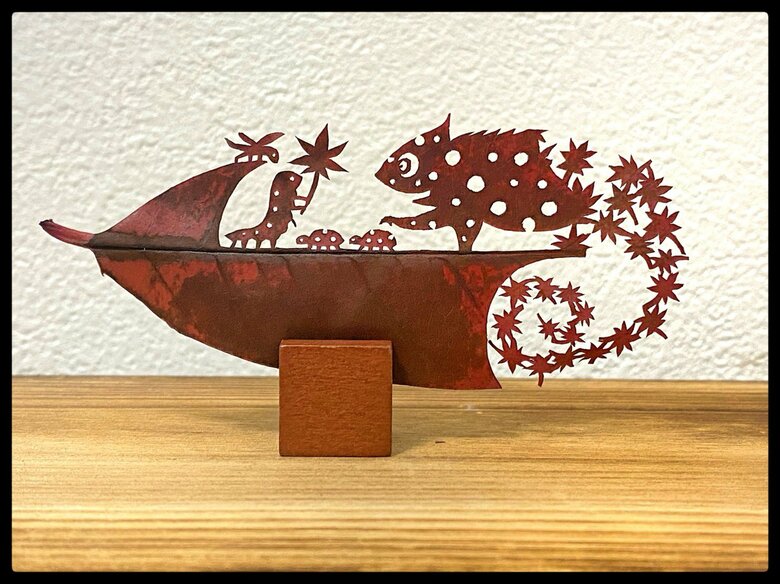 その葉っぱ、きれいだね！／『いつでも君のそばにいる』（講談社）