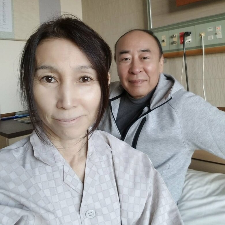 手術前。心配そうなモトさん