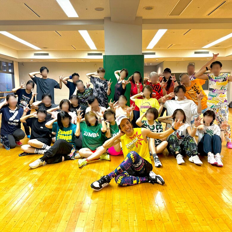 2025年末にZUMBAインストラクターの資格をとったツネさん