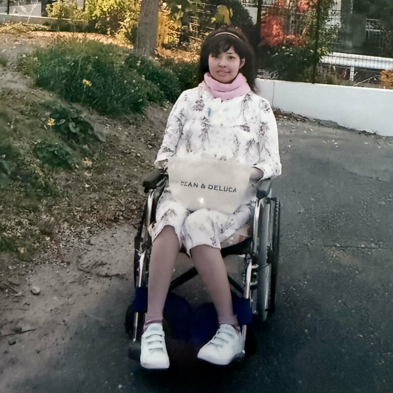 2010年ごろ、入院中の梅津さん