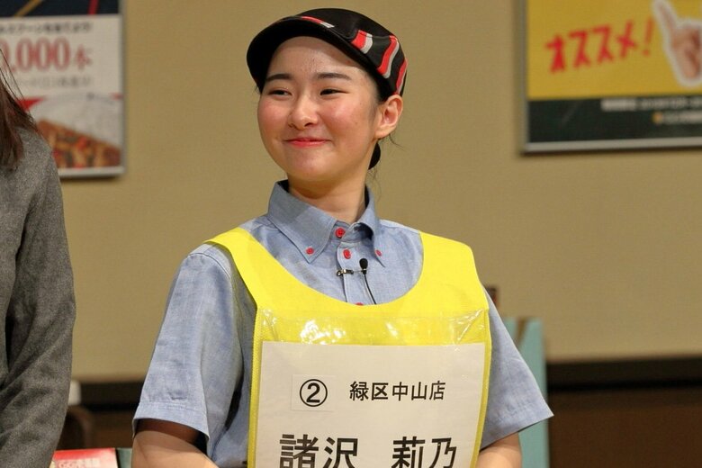 可愛い笑顔が変わらない、15歳の頃の諸沢さん