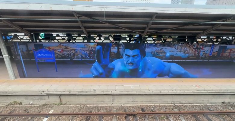 電車の車内からは、魔人力士とじゃんけんができる演出も