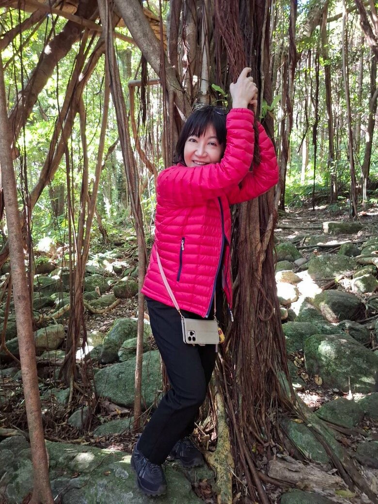 旅行先の屋久島で