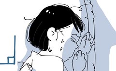 「痛ったぁ!!」飛び起きたら驚愕の光景が…子どもの添い寝あるある漫画に6.8万いいね