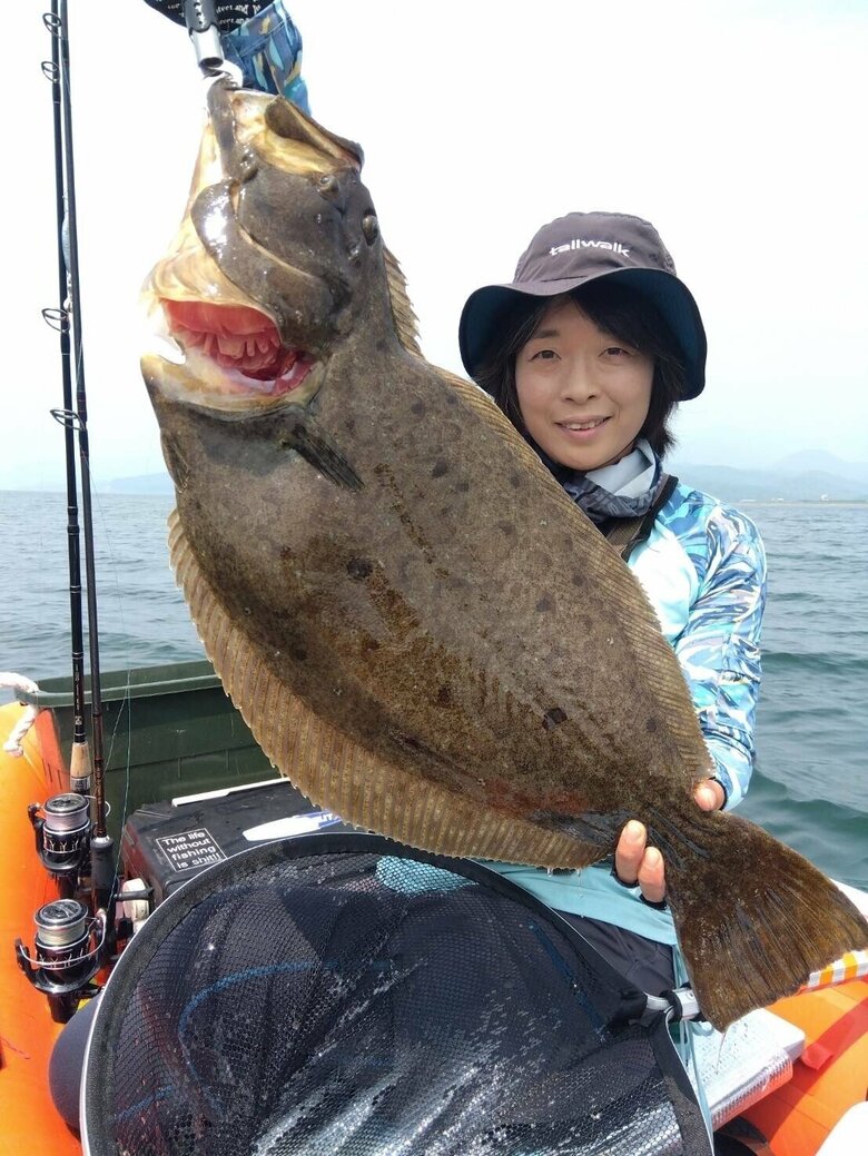 北海道では大きな魚を釣り上げたことも