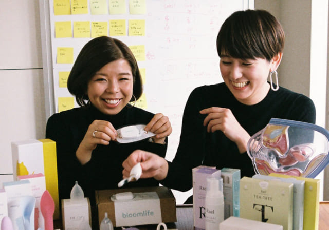 fermata創業者の中村寛子さん（右）とAminaさん（左）