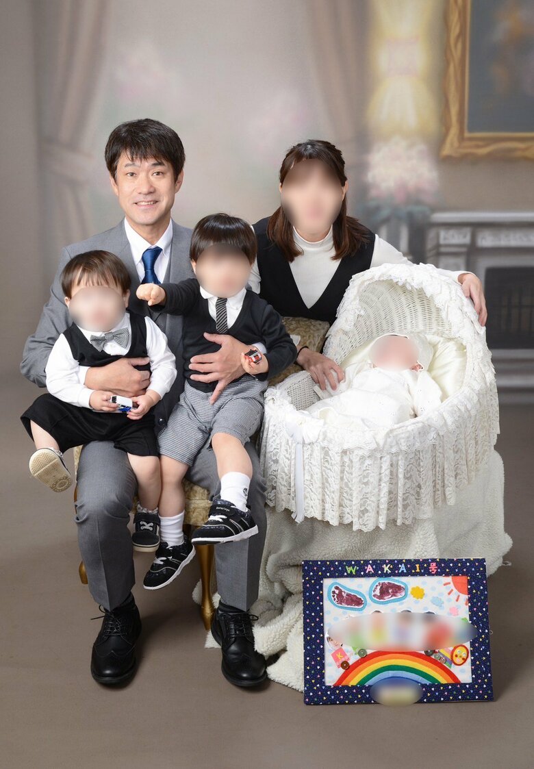 年子3人のパパに