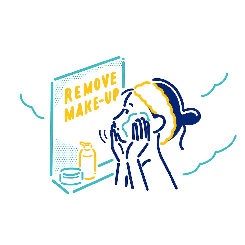 化粧水でスキンケア