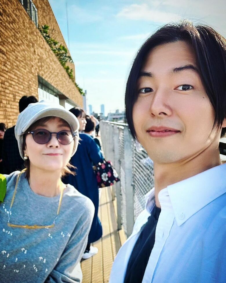 イケメンの次男さんと自由が丘でつかの間の親子デート