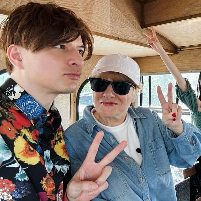 家族旅行に行ったとき