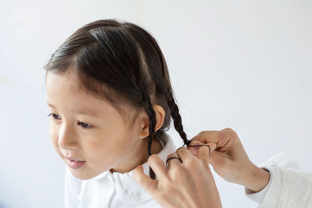 子どものヘアアレンジ