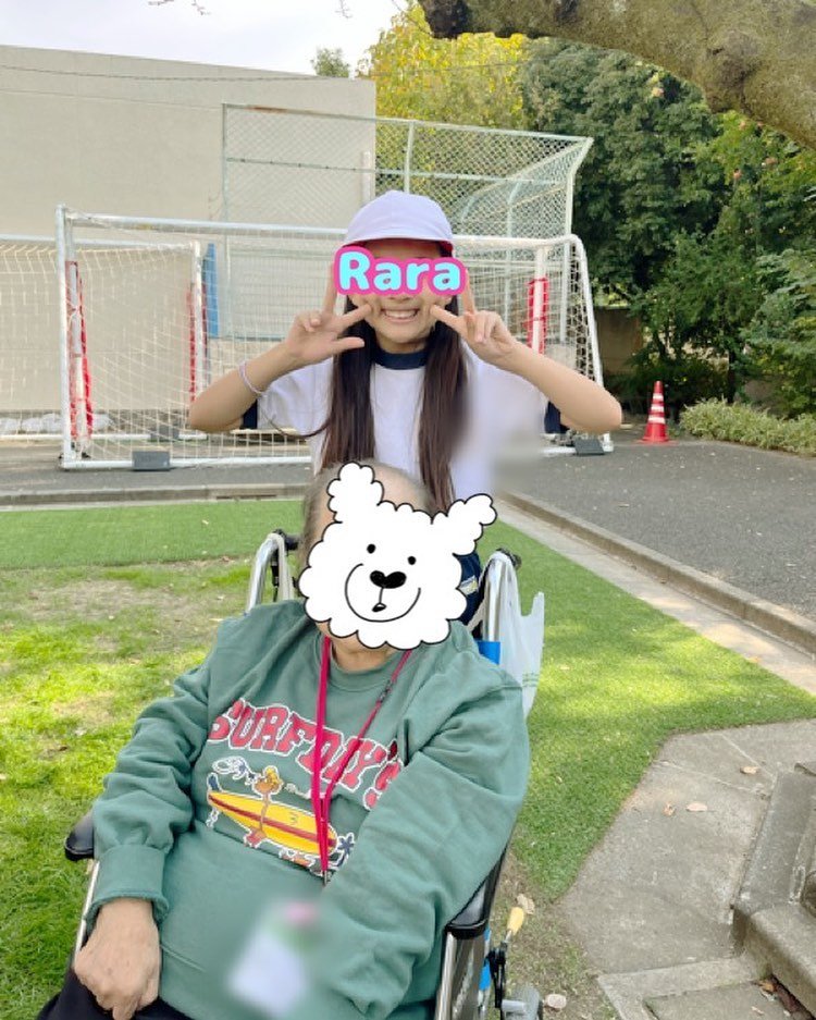 娘さんの運動会にきた松嶋さんの母