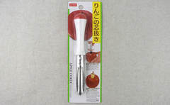 ダイソー「りんごの芯抜き」くるっと回すだけで芯を簡単にカット！