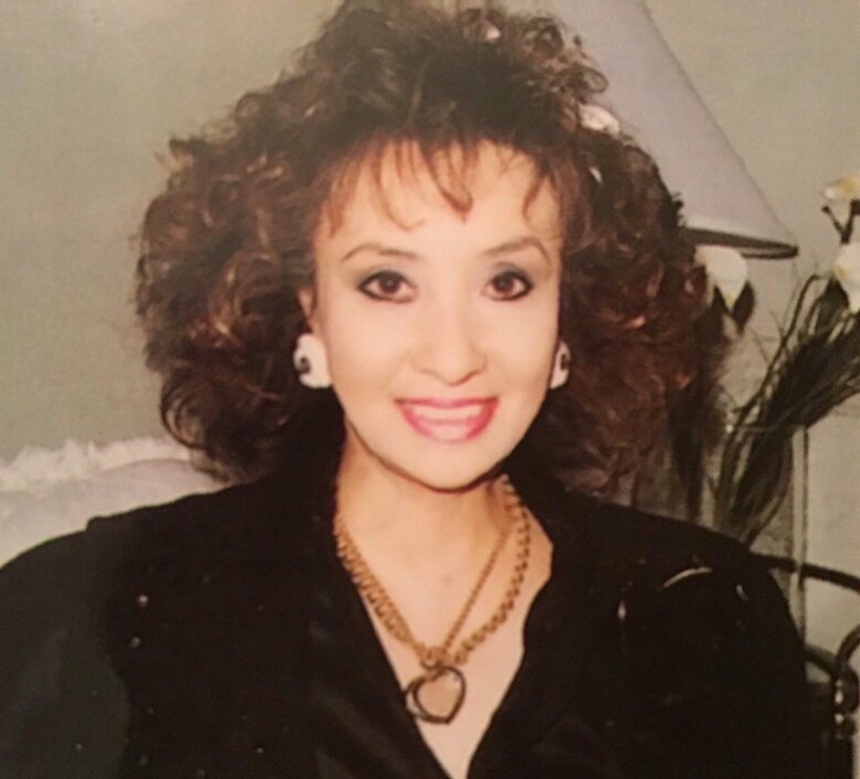 日本にネイルアートを広めた頃の禧代子さん。バブル時代とあってネイルブームが起きた