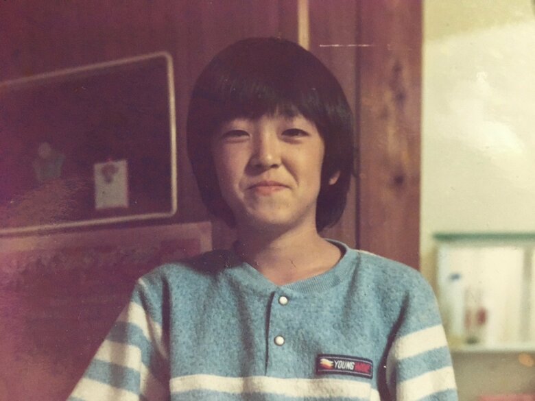 すでに今の面影がある小学生時代