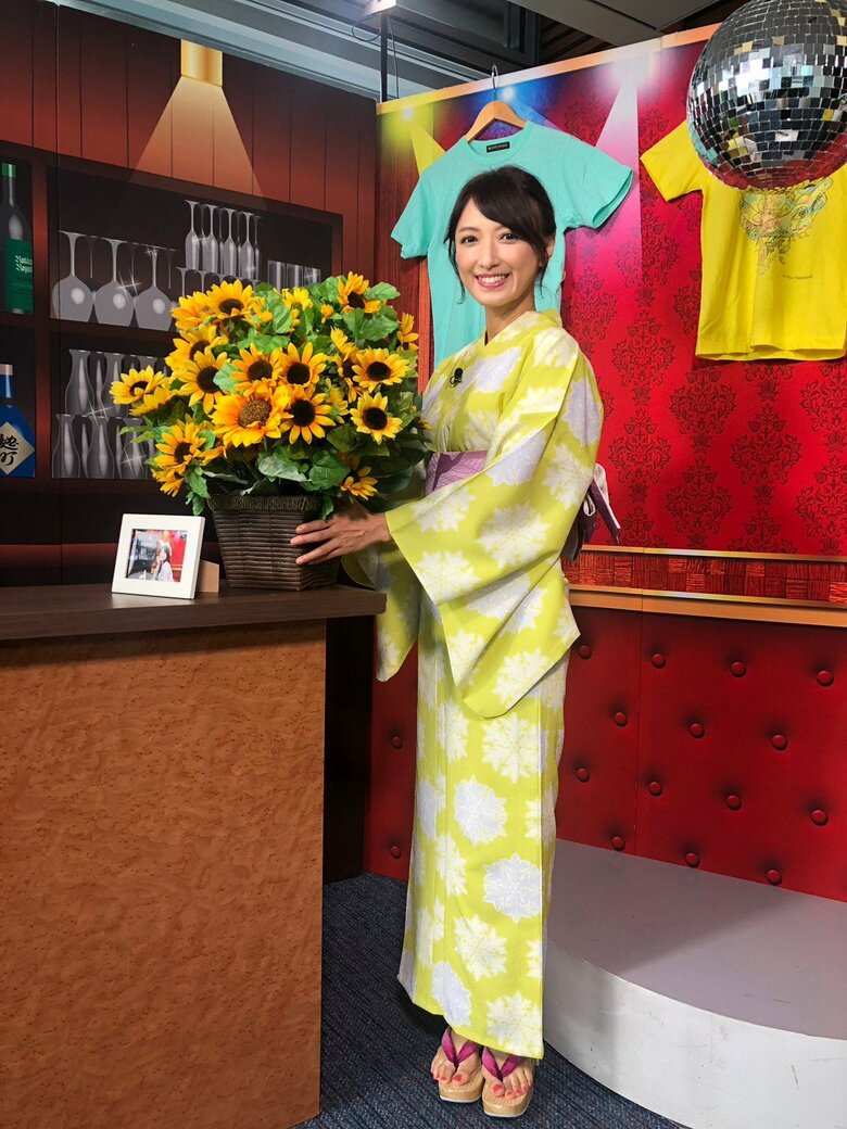 艶やかな浴衣姿の望月さん