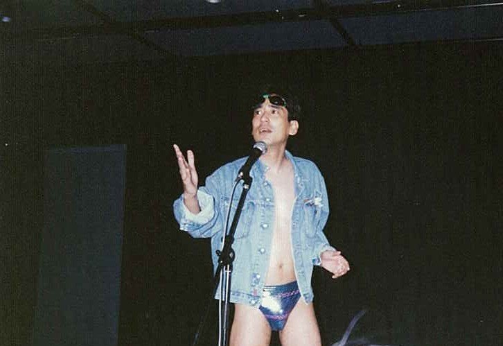 1度目のブレイクのとき。海パンでよくイベントに出演していたルーさん