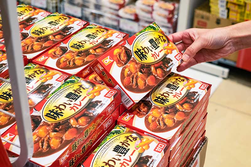 オーケー印のカレー