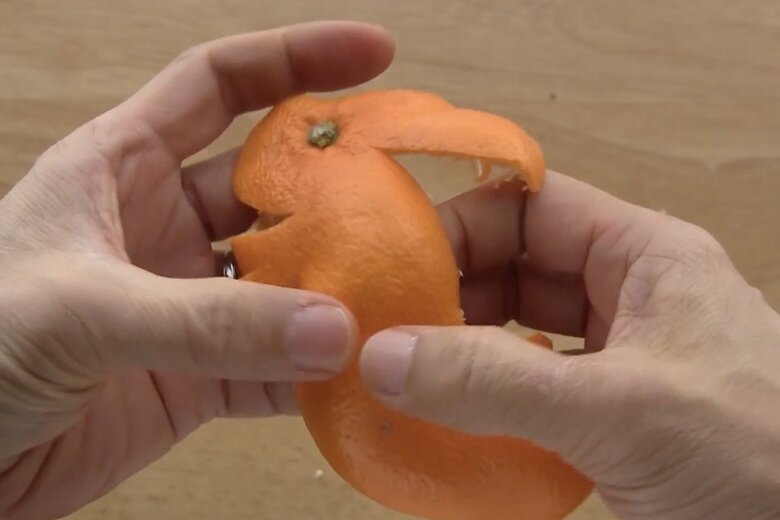 すると、徐々にその姿が見えてきて…（3/4）