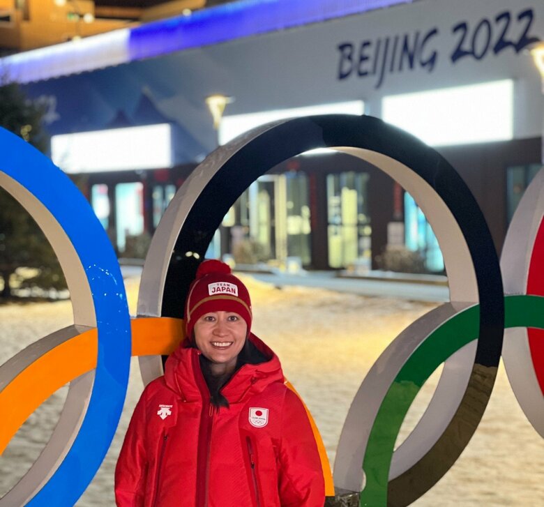 北京五輪で6度目の出場を果たしたときの竹内さん