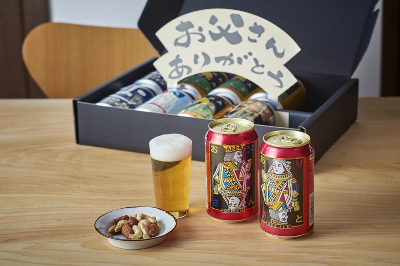 ▲よなよなエール父の日ギフト 5種10缶限定ビール入り  3680円／よなよなの里 本店