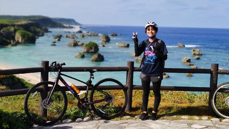 自転車で日本をまわる平野さん