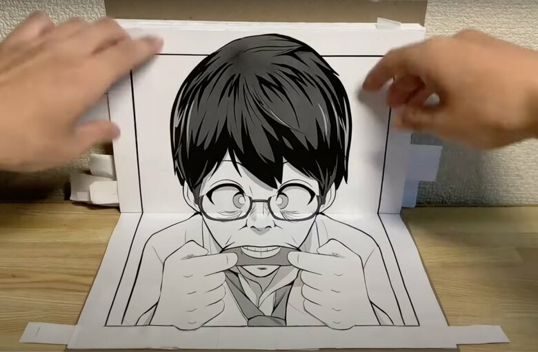 TikTokで2000万回再生された『へんがお』