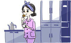 朝食を抜いて片頭痛…を回避する就寝前のプチ間食