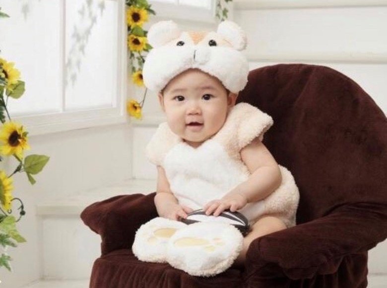 着ぐるみ風の衣装が最高に可愛い！赤ちゃんのころの柚乃さん