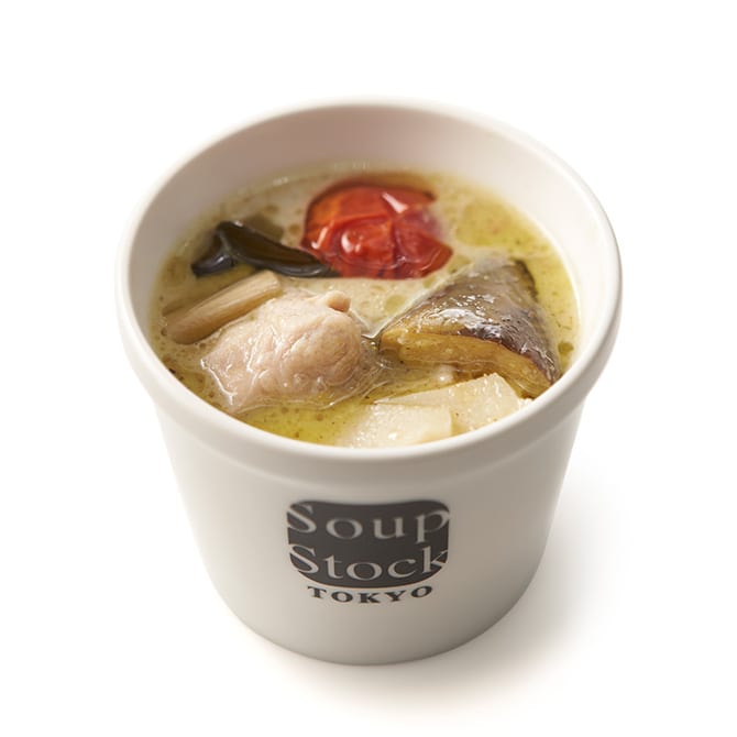 スープストックトーキョーのタイ風グリーンカレースープ
