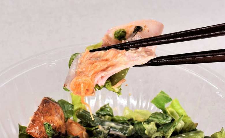 セブンイレブンのおすすめサラダ「ペイザンヌサラダボウル」のアップ画像