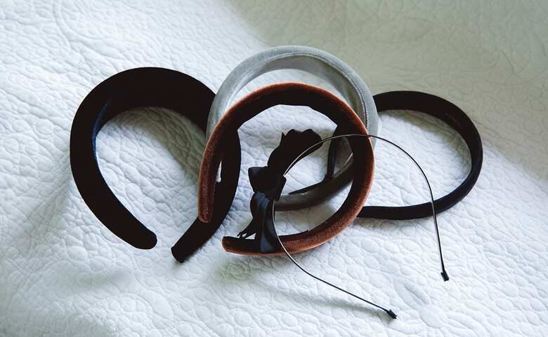 ちがやさん愛用のカチューシャ。プチプラブランドからセレクトされたものも