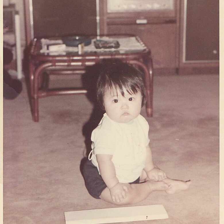 奈歩さん幼少期