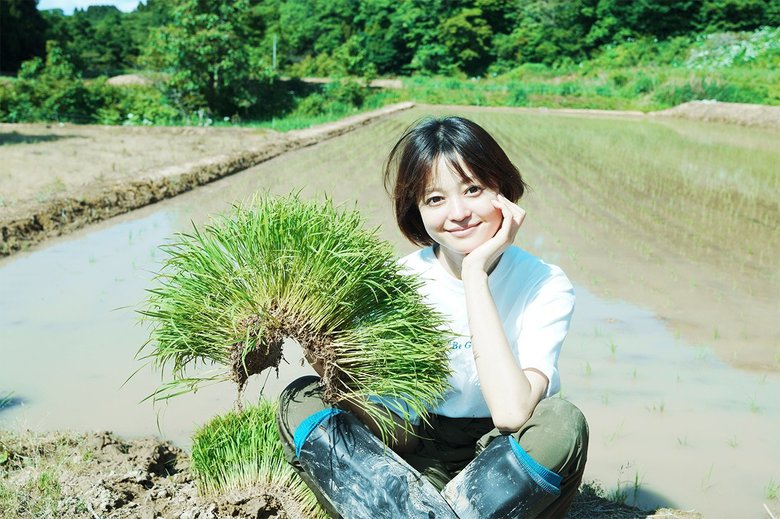 不安に包まれた日々を経て農業の魅力に目覚め、生き生きとした表情の小林さん