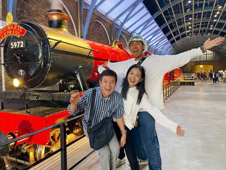 プライベートも一緒に過ごすことが多い関根勤さんとKさん、Kさんの妻の関根麻里さん