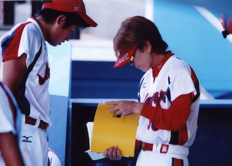 監督として選手たちへの心配りを大切にしていた